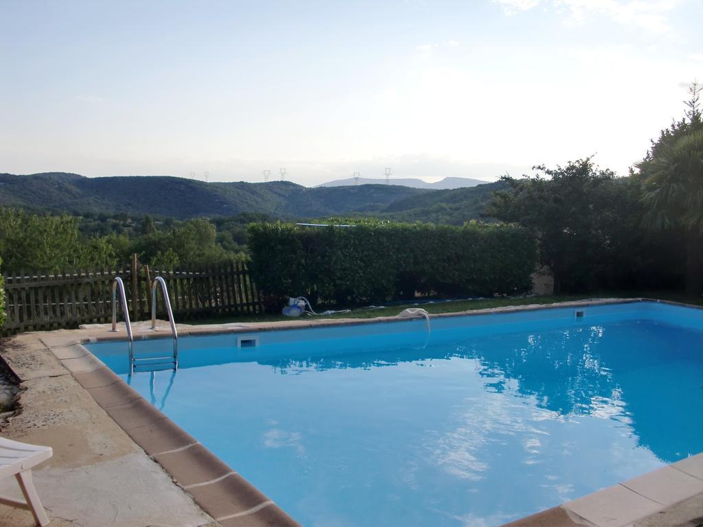 Bed and Breakfast La Pacha Saint-Montan Esterno foto