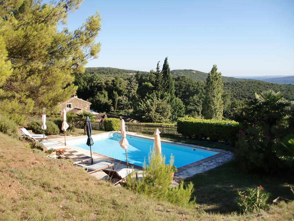 Bed and Breakfast La Pacha Saint-Montan Esterno foto